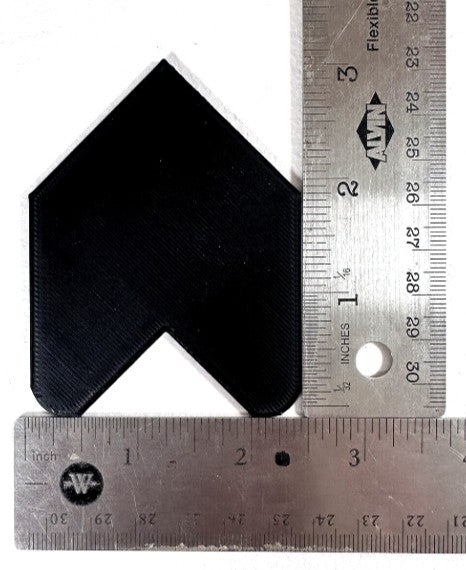 NEW 3-Piece JDM Shoshinsha Leaf Emblem 3D Printed