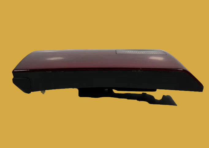 Red car hood on a white background