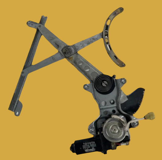 1990-91 OEM LEXUS ES250 REAR RH WINDOW REGULATOR W/ MOTOR