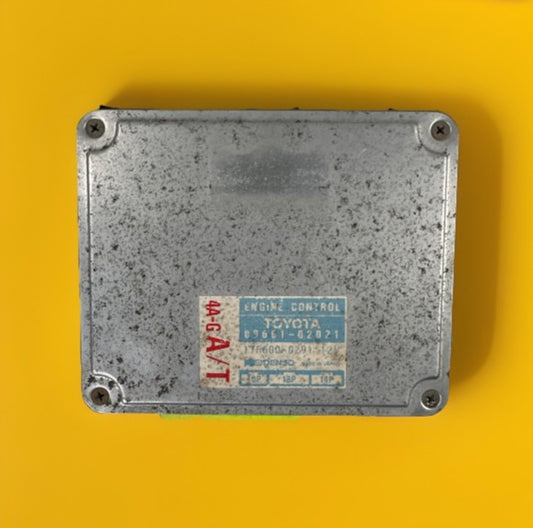 Toyota OEM Engine Control Unit (ECU/ECM) 89661-02021 — Denso — 4A-GE A/T — AE82 Corolla FX16 GT-S