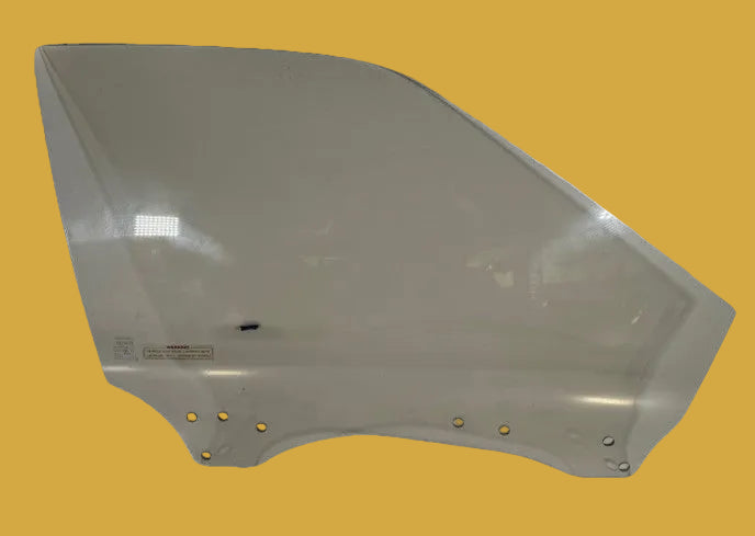 Car door panel on a white background